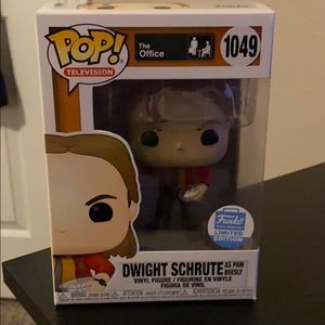 Dwight schrute as Pam beesly funko pop